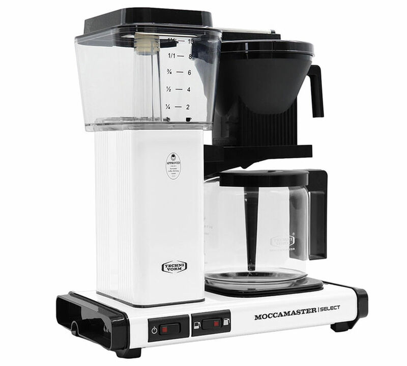 Caffettiera filtro Moccamaster KBG741 SELECT Bianca image number 2