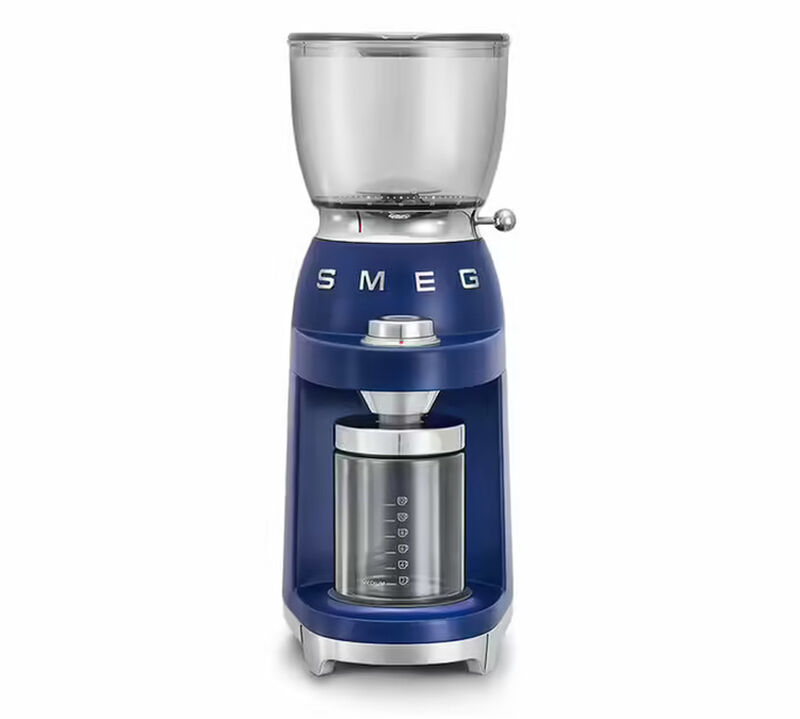 Smeg Siebtr&auml;germaschine Blau + Smeg -Kaffeem&uuml;hle von 1895 Lavazza image number 2