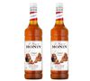 Sirop Monin Caramel - Bouteille plastique - 2 x 1L image number 0
