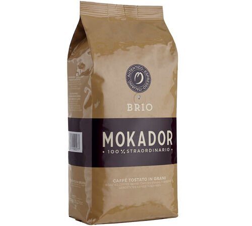 Mokador Castellari - Caff&egrave; in Grani -  Brio Arabica/Robusta 1 Kg