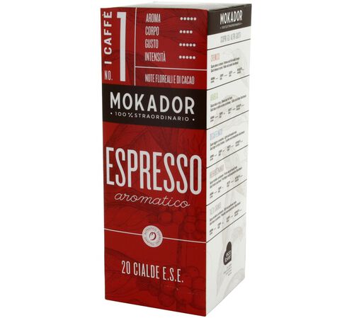 20 dosettes ESE Aromatico - MOKADOR CASTELLARI