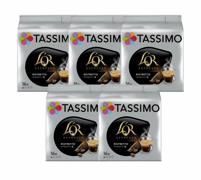 16 dosettes L'OR Espresso Ristretto - TASSIMO image number 0