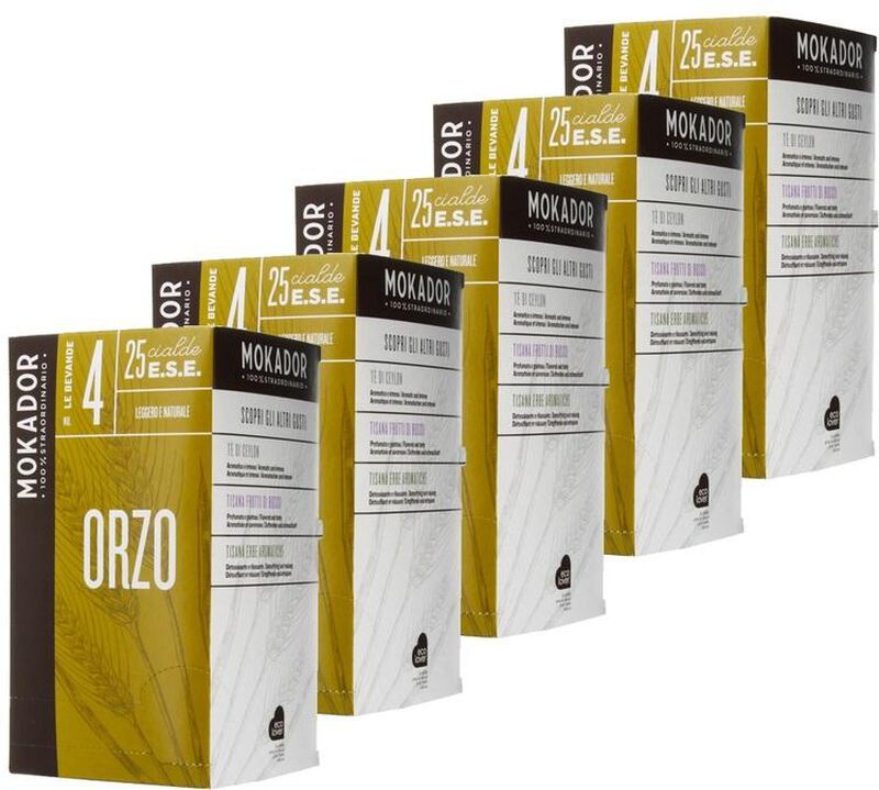 125 Dosettes ESE Orzo - MOKADOR CASTELLARI image number 0