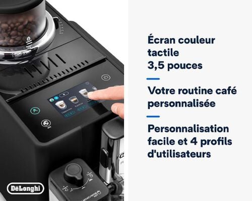 Machine &agrave; caf&eacute; auto - RIVELIA + lait - DELONGHI - Bon &eacute;tat image number 6
