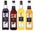 Quatre sirops 1883 Routin 4 x 1 L - Mangue, fraise, p&ecirc;che, lavande image