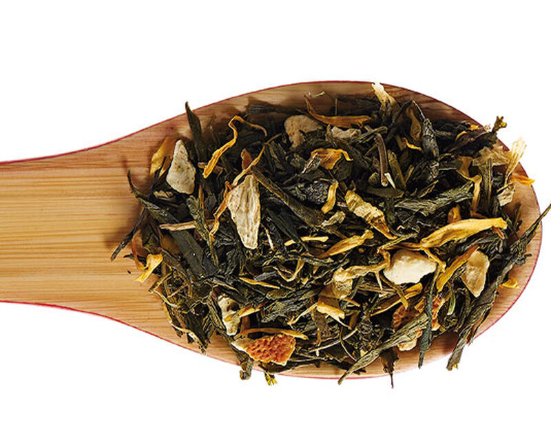 Japan Lime green tea - 80g - Comptoir Fran&ccedil;ais du Th&eacute; image number 1