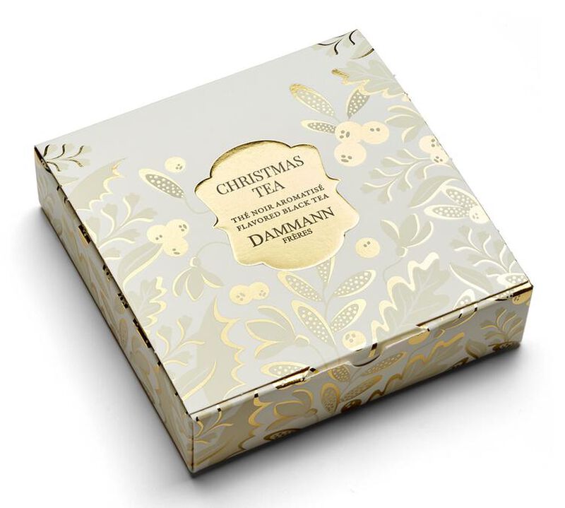 Dammann Fr&egrave;res Christmas Black Tea in a Gift Set x 6 Tea Bags image number 0