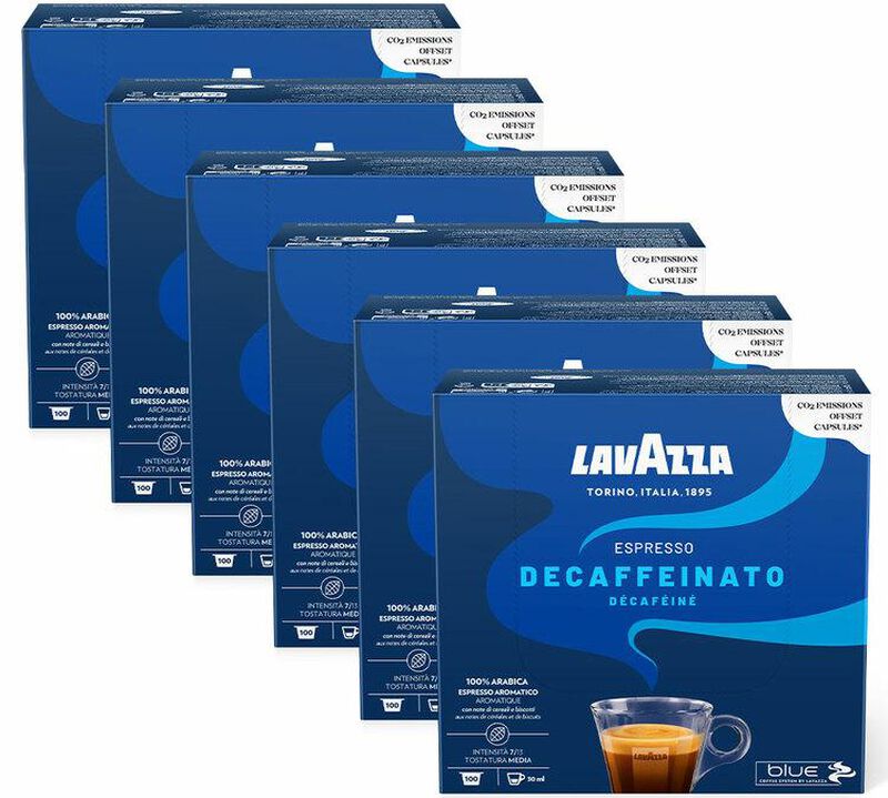 Lavazza Blue Espresso Decaffeinato capsules x 600 image number 1