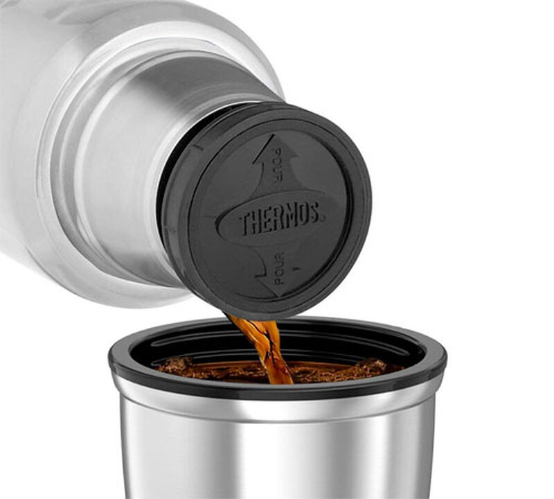 Thermos King Stainless Steel Insulated Flask - 1.2L image number 1
