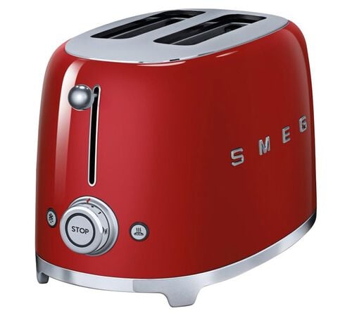 Toaster 2 tranches Ann&eacute;es 50 Rouge - SMEG - Parfait &eacute;tat