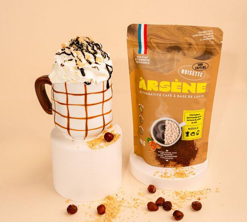Ars&egrave;ne - Succedaneo di caff&egrave; di lupino gusto nocciola - 250 g image number 2