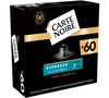 60 capsules compatibles Nespresso* Original - Espresso Classique n&deg;7 - CARTE NOIRE image number 1