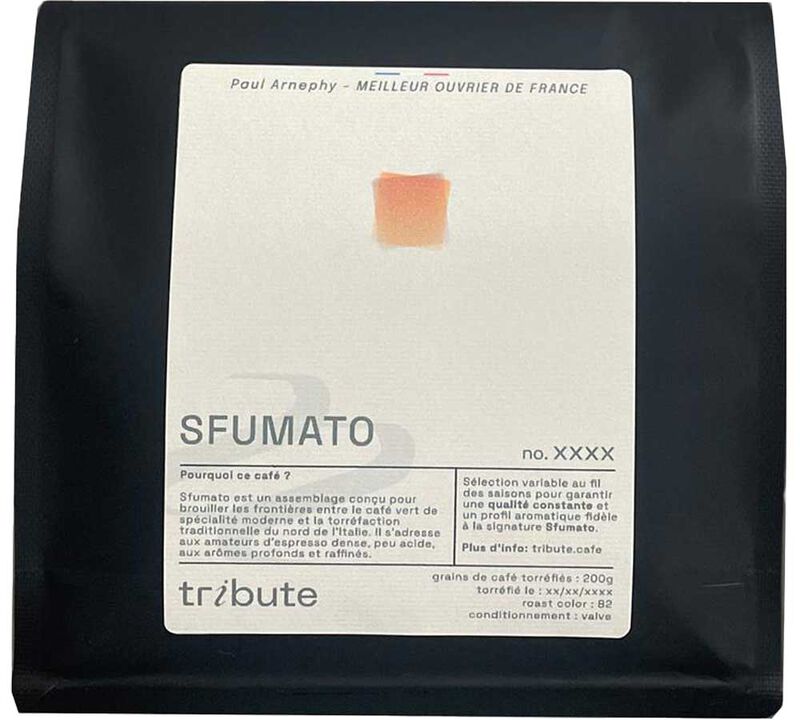 200 g - Caf&eacute; en grain - Sfumato - TRIBUTE image number 0