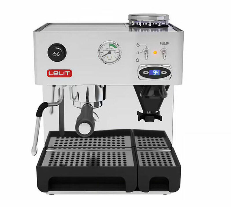 Lelit PL042TEMD Anita Macchina per Espresso Manuale con Macinacaff&egrave; image number 0