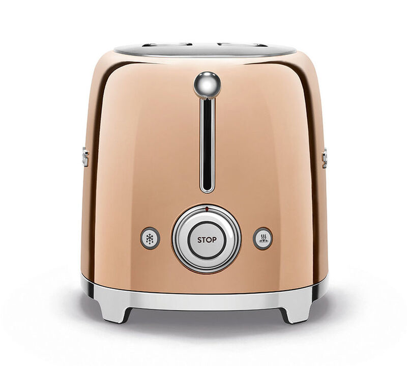 Grille-pain 2 tranches TSF01RGEU Cuivre - SMEG image number 2