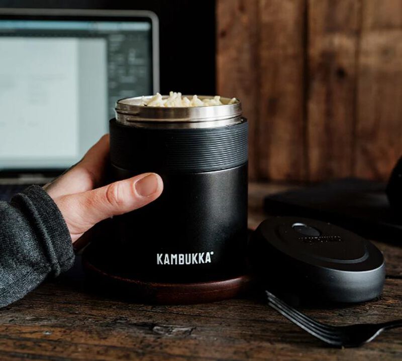 Lunchbox isotherme BORA Matte Black 60 cl - KAMBUKKA image number 4