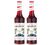 Sirop Myrtille (Blueberry) - 2 x 75 cl - Bouteille verre - MONIN image