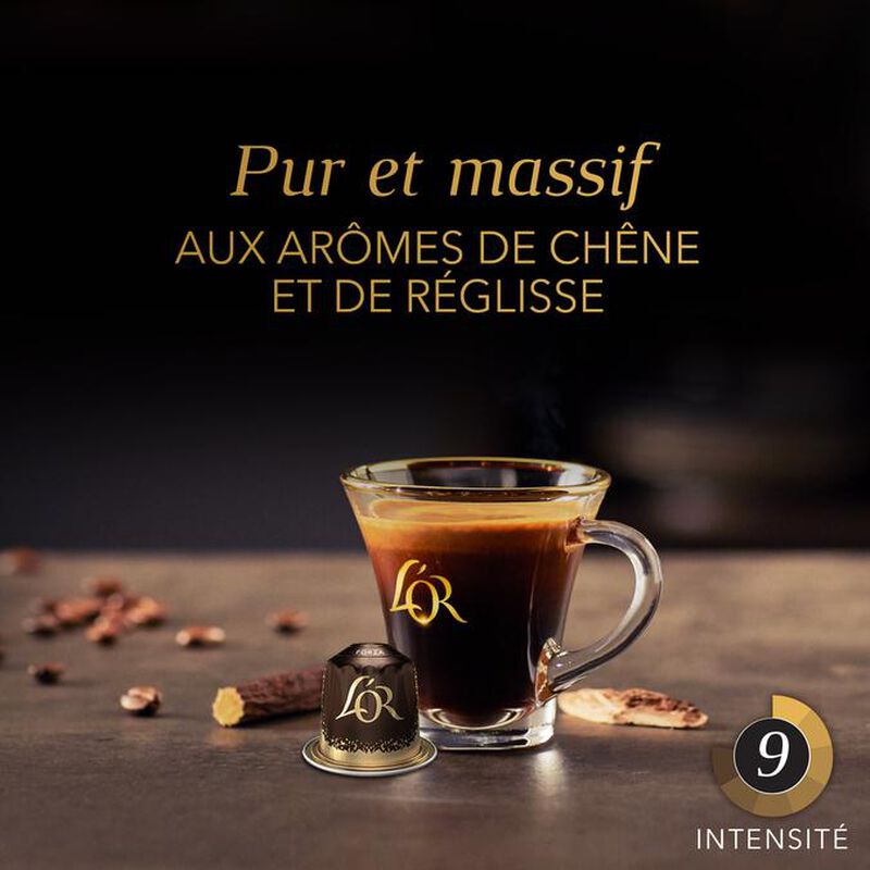 10 Nespresso* Original Compatible Capsules Forza &ndash; L'OR ESPRESSO image number 2