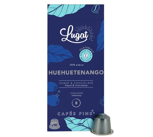 10 Nespresso* Original Compatible Capsules Huehuetenango - CAFES LUGAT