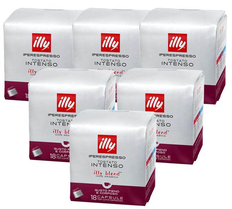 Illy - 108 capsule Iperespresso - Intenso image number 0