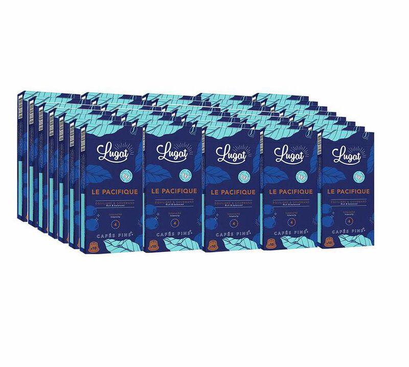 400 capsules compatibles Nespresso* Original Le Pacifique- LUGAT image number 0
