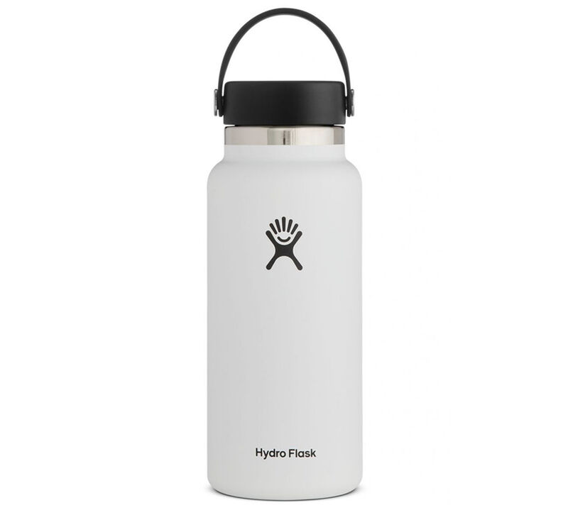 Hydro Flask Wide Mouth Bottle White - 95cl (32oz) image number 0