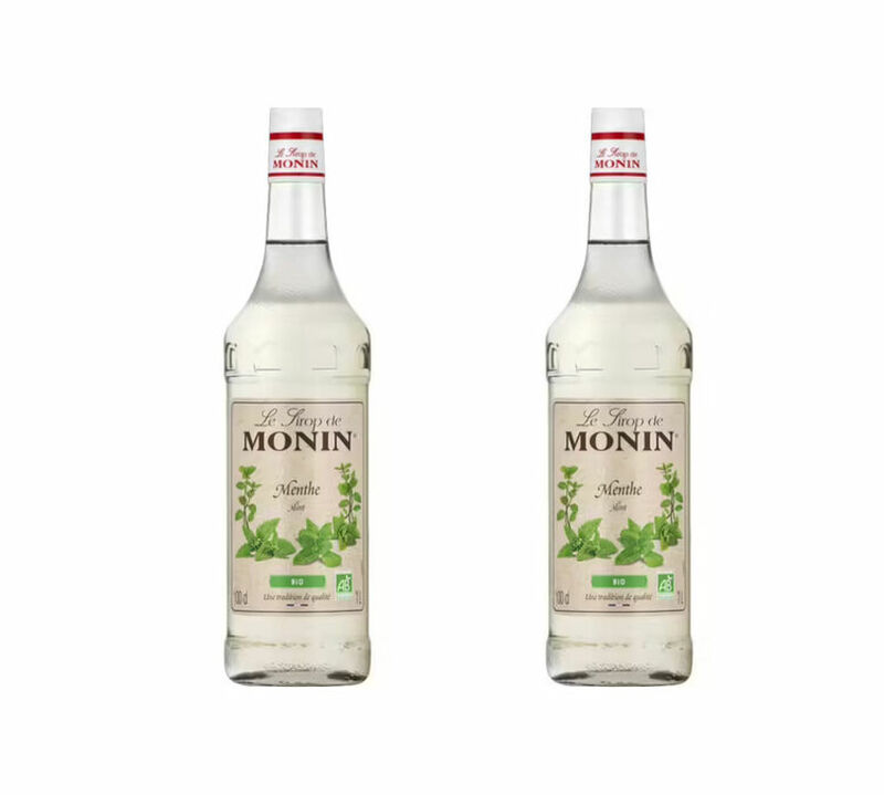 Sirop bio Monin - Menthe - 2 x  1L image number 0