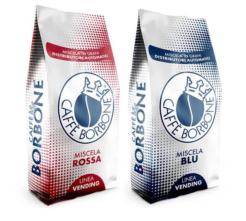 Caff&egrave; Borbone - Caff&egrave; in grani - Pacco Doppio Miscela Blu e Rossa 2 kg image number 0