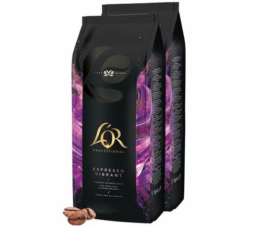 2 kg Caf&eacute; en grain - Espresso Vibrant - L'OR