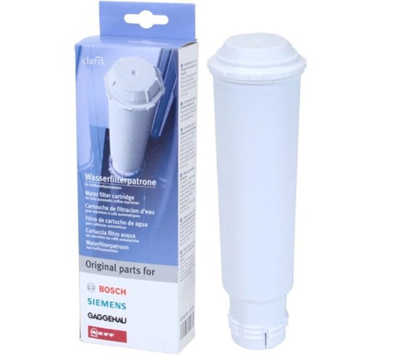 Water filter cartridge for Bosch Benvenuto & Siemens Surpresso coffee machines x1 image number 0