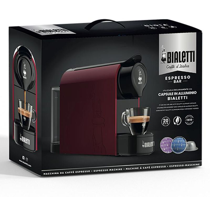 Bialetti - Gioia Rossa - Macchina per capsule in alluminio Mokespresso + 32 capsule image number 4