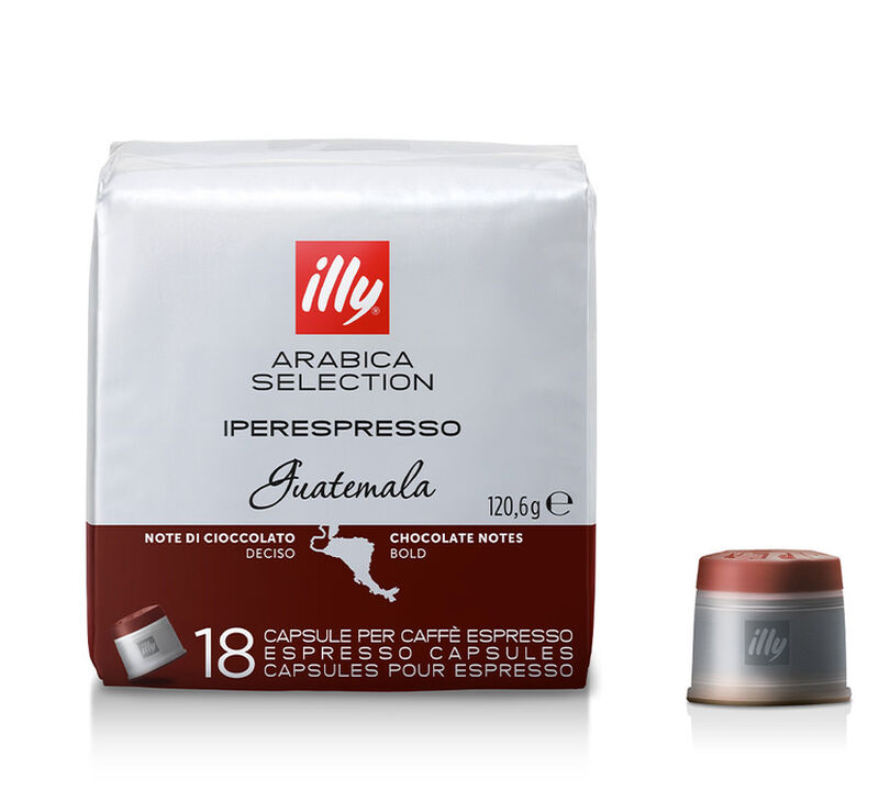 Illy Iperespresso Guatemala x 18 coffee capsules image number 0