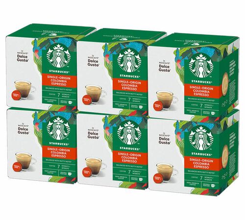 72 Nescaf&eacute;* Dolce Gusto* Compatible Pods Colombia &ndash; STARBUCKS