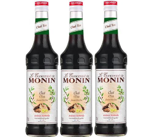 Monin Sirup Chai Tee 0,7 L x 3