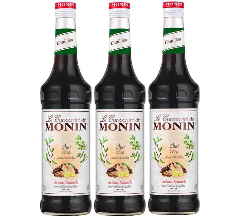 Monin Sirup Chai Tee 0,7 L x 3 image number 0