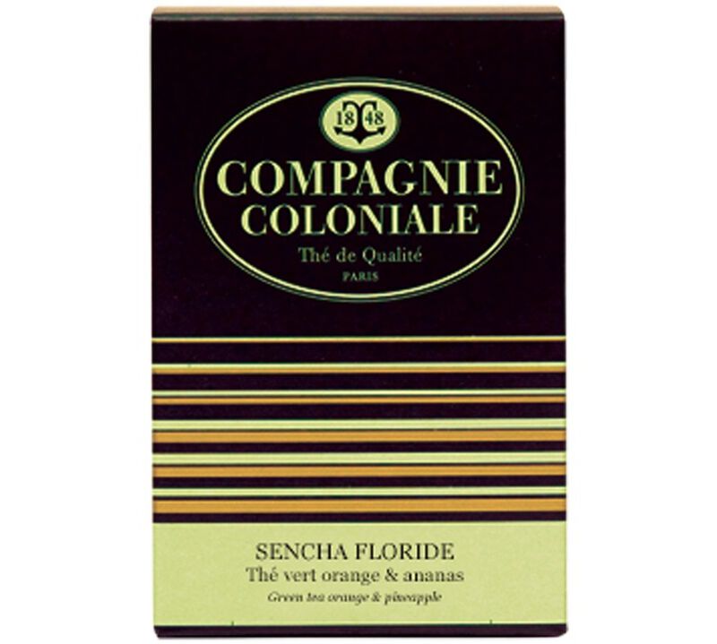 Sencha Floride green tea - 25 Berlingo&reg; tea bags - Compagnie Coloniale image number 0