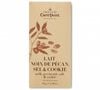 Caf&eacute;-Tasse - Tavoletta di cioccolato al latte, noci pecan, sale e cookie 85 g image number 0