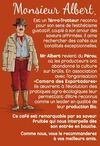 TerraMoka Organic Ground Coffee from Peru Monsieur Albert - 250g image number 2