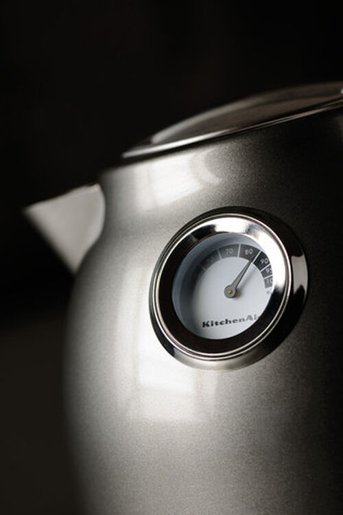 Bouilloire KitchenAid &agrave; temp&eacute;rature r&eacute;glable 5KEK1522EMS Gris Etain 1,5 L image number 6