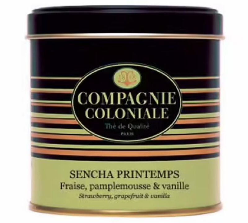 Luxury Sencha Printemps Green Tea - 100g loose leaf tea in tin - Compagnie Coloniale image number 0
