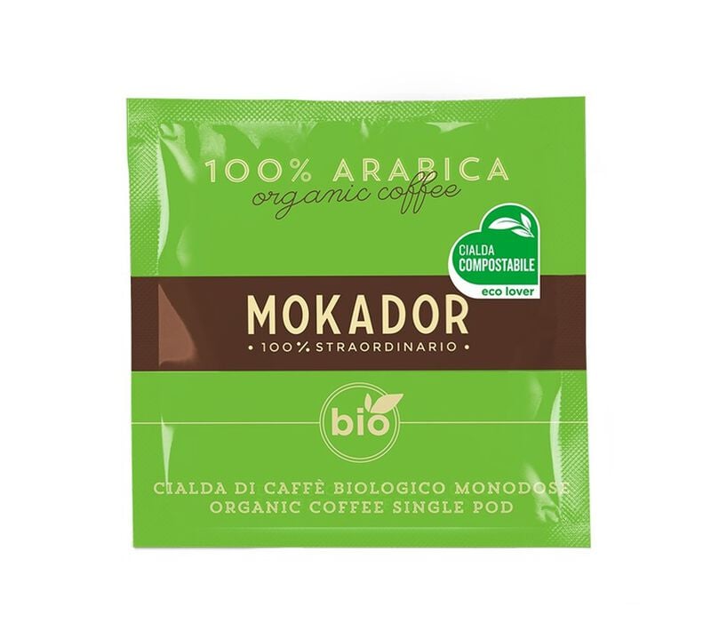 40 dosettes ESE Arabica Bio - MOKADOR CASTELLARI image number 1