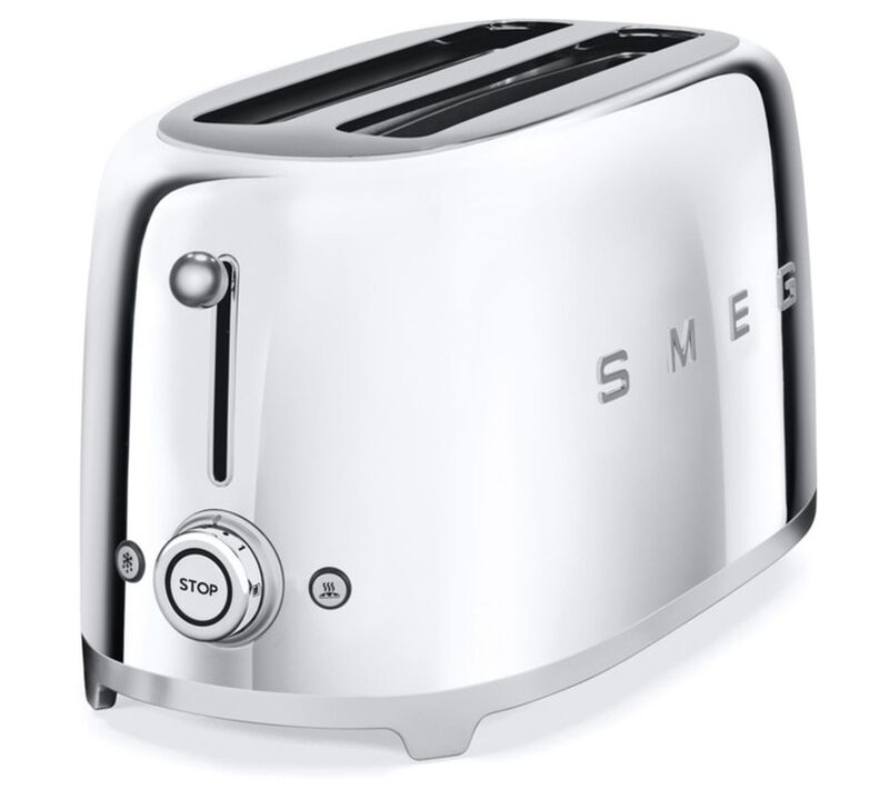 Smeg 2-Schlitz-Toaster verchromt image number 1