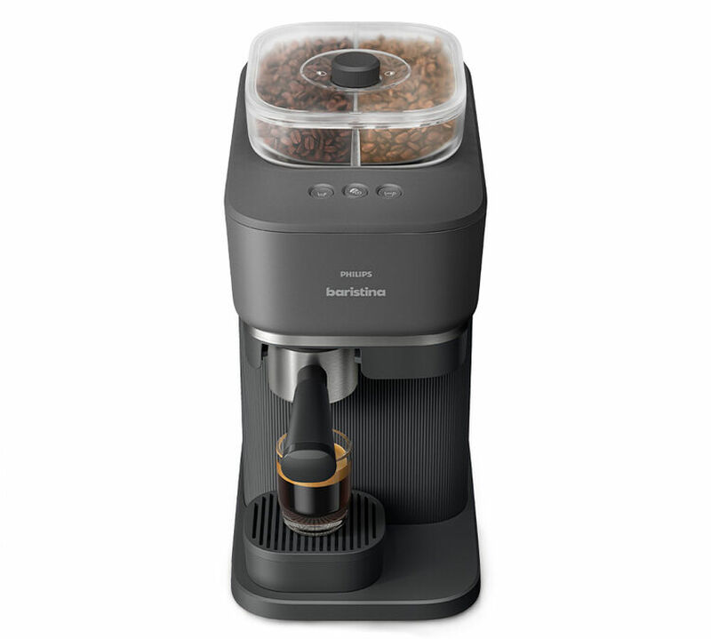 Machine expresso PHILIPS Baristina Variety bac double compartiment BAR320/60 Noire image number 4