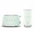 Set Petit-D&eacute;jeuner Grille-Pain TSF01PGEU et Mousseur &agrave; lait MFF02PGEU Vert d'eau - SMEG image
