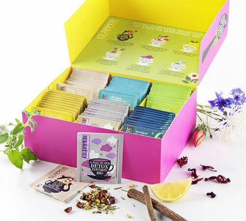 Coffret S&eacute;lection Th&eacute;s et Infusions Bio - 60 sachets - CLIPPER image number 2