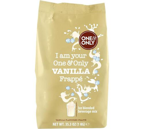 One and Only Vanilla Flavoured Frapp&eacute; - 1kg