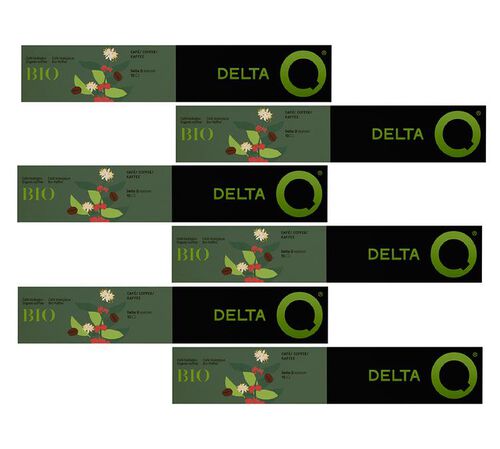 DeltaQ Bio UTZ x 60 organic coffee capsules