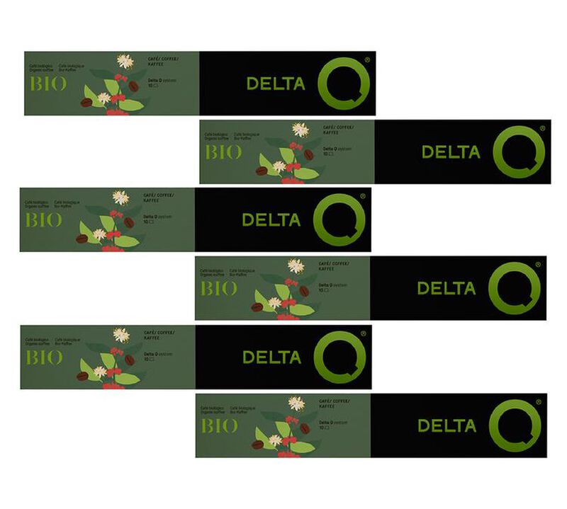 DeltaQ Bio UTZ x 60 organic coffee capsules image number 0