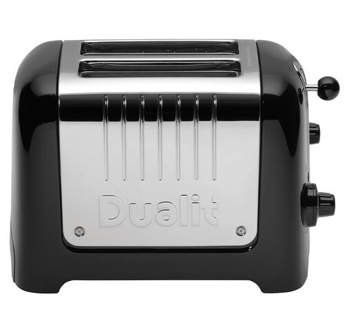 DUALIT Grille-pain 2 fentes noir gamme Lite