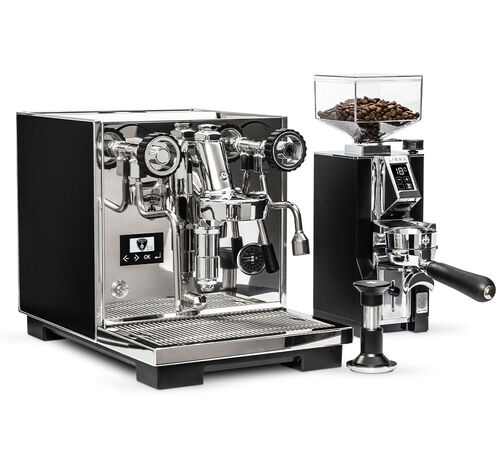 Machine Expresso Costanza R avec Mignon Libra et Tamper Regolo - Noir